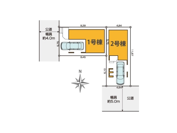 川崎市中原区苅宿　新築一戸建て