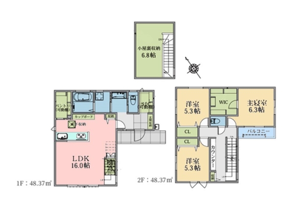 町田市本町田　新築一戸建て
