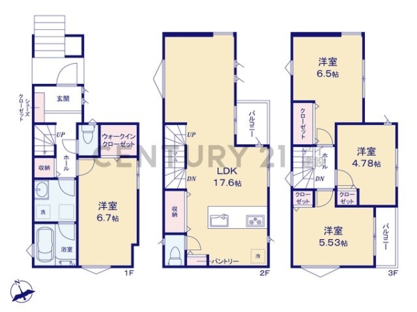 川崎市中原区井田3丁目 新築一戸建て