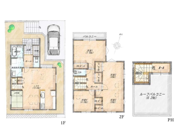 横浜市南区永田北３丁目　新築一戸建て