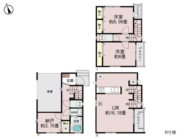 川崎市幸区古川町 新築一戸建て