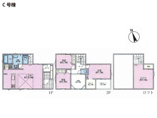 海老名市杉久保南３丁目　新築一戸建て