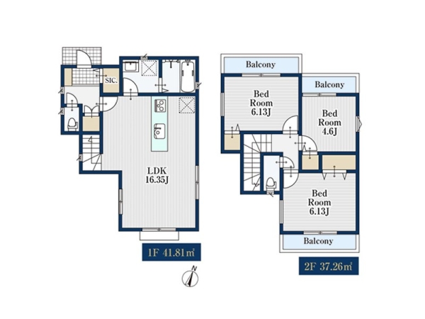 横浜市栄区元大橋2丁目 新築一戸建て