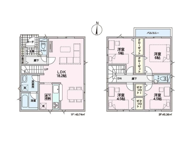 大和市桜森１丁目　新築一戸建て