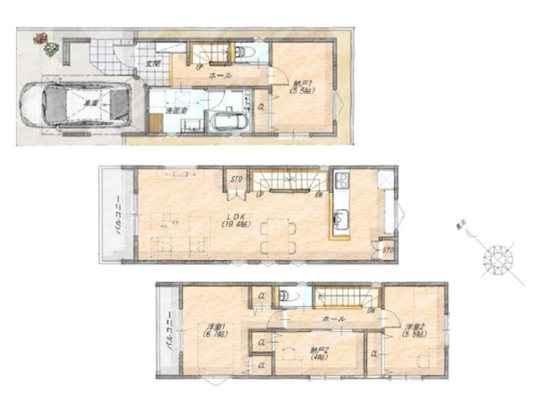 横浜市南区共進町２丁目　新築一戸建て