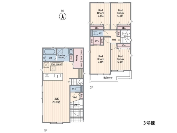 横浜市戸塚区汲沢７丁目　新築一戸建て