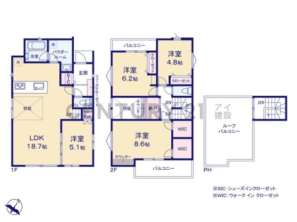 横浜市泉区中田東４丁目　新築一戸建て