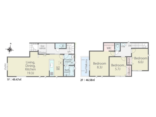 平塚市幸町 新築一戸建て