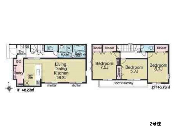 平塚市南金目　新築一戸建て