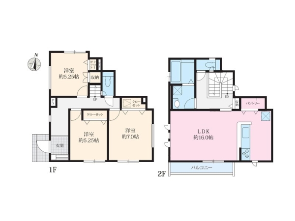 綾瀬市寺尾本町１丁目　新築一戸建て