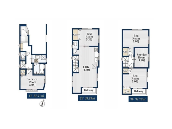 川崎市中原区上平間 新築一戸建て
