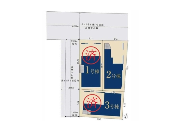 川崎市中原区上平間　新築一戸建て