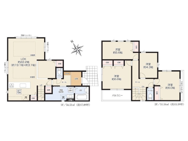 川崎市麻生区片平１丁目　新築一戸建て