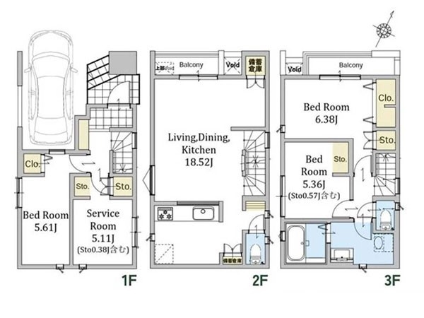 横浜市鶴見区上末吉４丁目　新築一戸建て