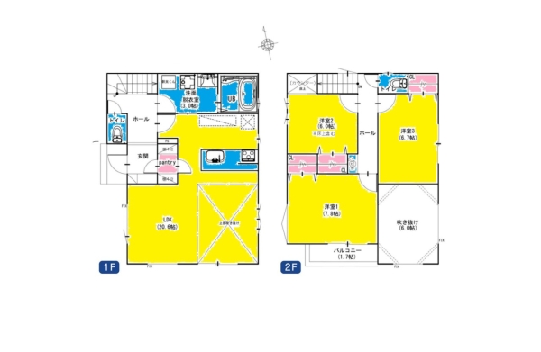 川崎市麻生区千代ケ丘６丁目　新築一戸建て