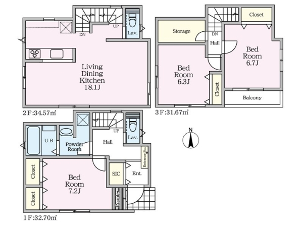 横浜市神奈川区神大寺１丁目　新築一戸建て