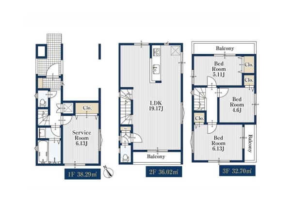 藤沢市川名　新築一戸建て