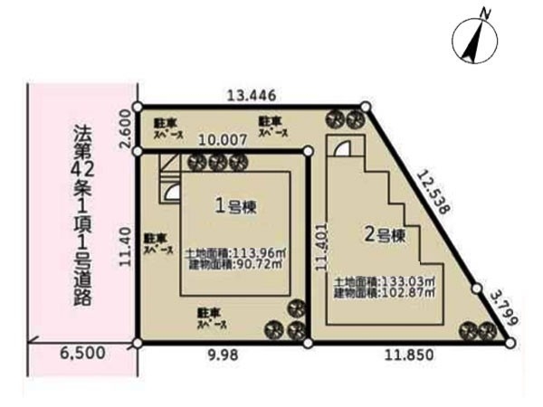 横浜市青葉区鴨志田町　新築一戸建て