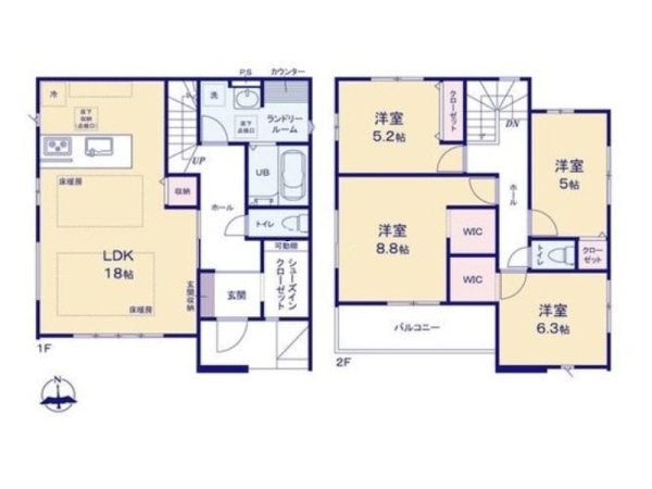 藤沢市片瀬４丁目　新築一戸建て