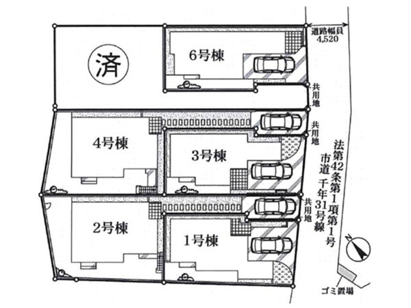 川崎市高津区千年　新築一戸建て