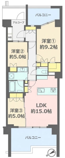デュオヒルズ秋谷