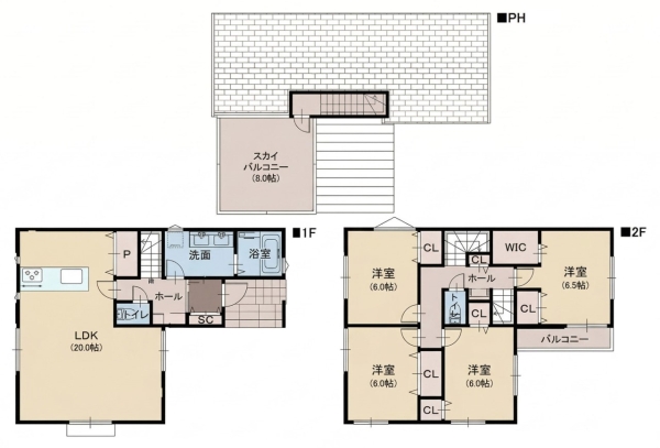 大和市下鶴間　新築一戸建て