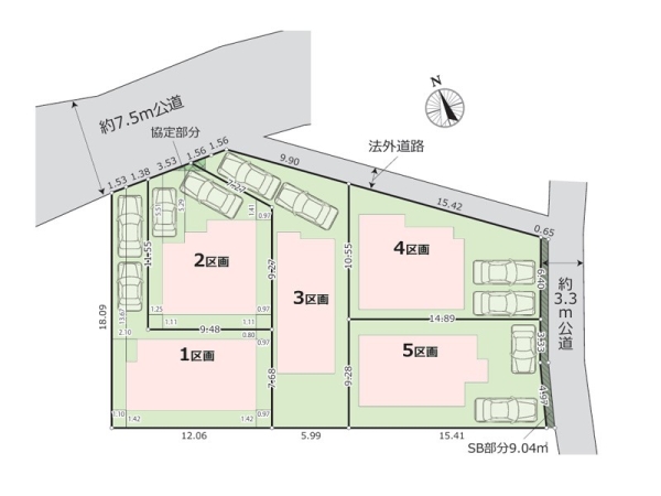 相模原市中央区淵野辺本町３丁目の土地