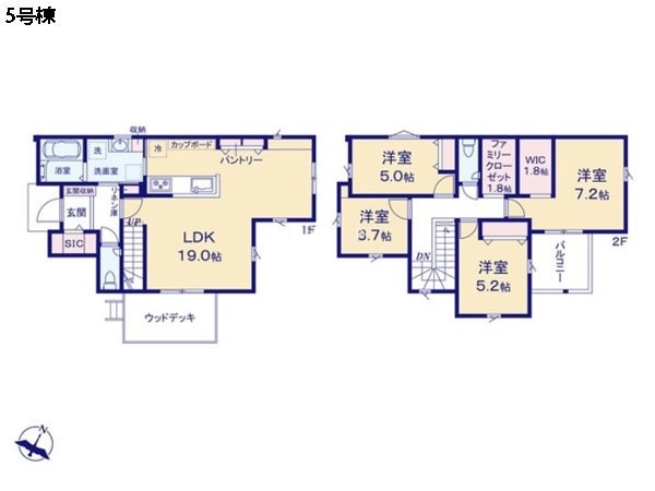 綾瀬市深谷中２丁目　新築一戸建て