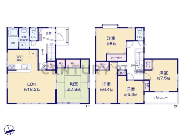 横浜市港南区下永谷２丁目　中古一戸建て