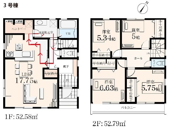 大和市代官２丁目　新築一戸建て