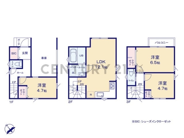 川崎市幸区小向町　新築一戸建て