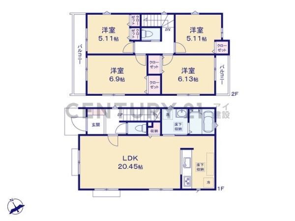 横浜市青葉区荏田西3丁目 新築一戸建て