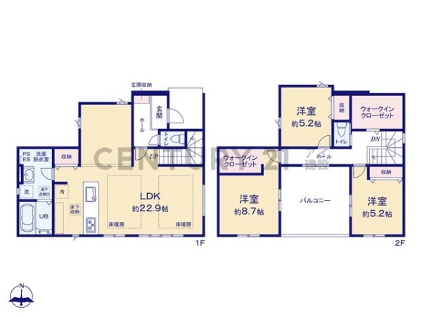 横浜市瀬谷区阿久和西２丁目　新築一戸建て