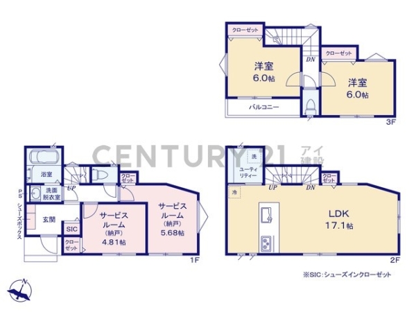 横浜市中区本牧間門　新築一戸建て