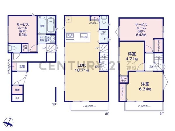 横浜市中区本牧間門　新築一戸建て