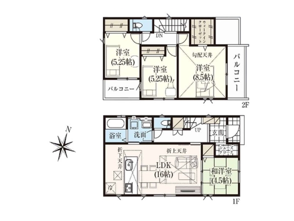 大和市中央林間西５丁目　新築一戸建て