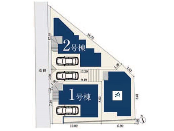 横浜市南区庚台　新築一戸建て