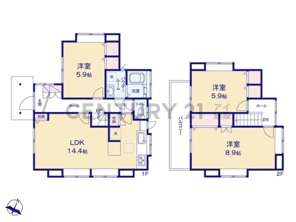 横浜市緑区白山３丁目　中古一戸建て