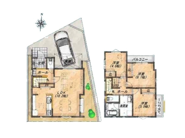 横浜市南区清水ケ丘　新築一戸建て