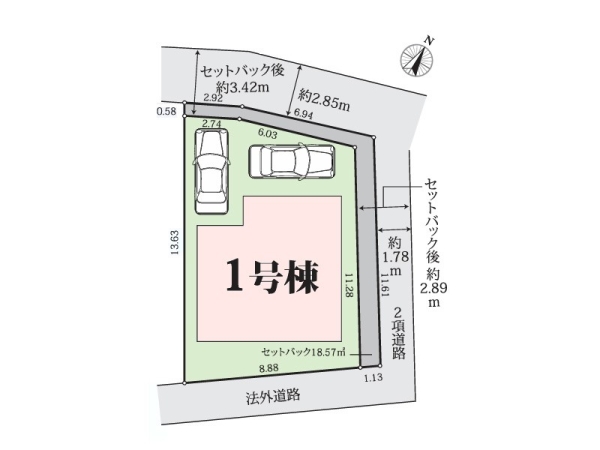 横浜市保土ケ谷区釜台町　新築一戸建て