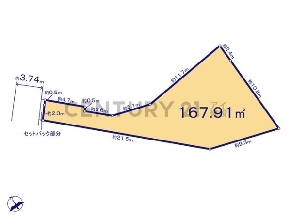 横浜市保土ケ谷区峰岡町２丁目の土地