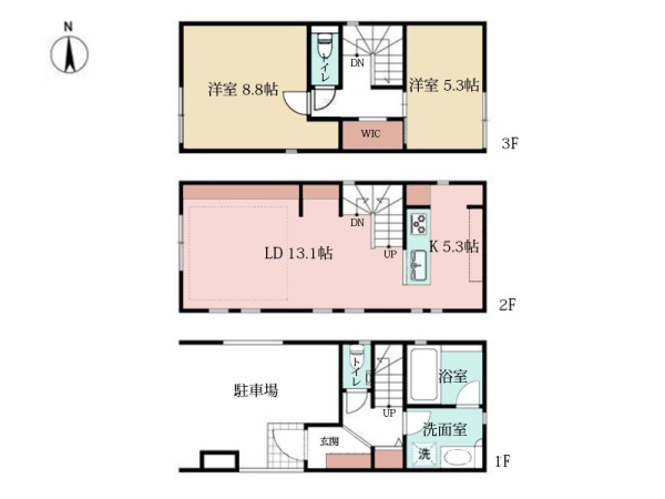 横浜市鶴見区向井町４丁目　中古一戸建て