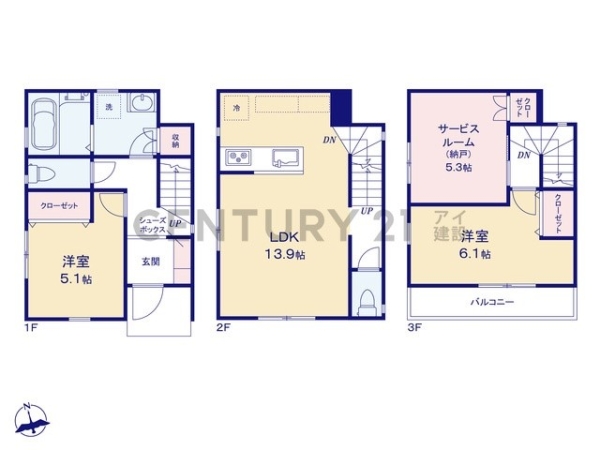 横浜市中区打越　新築一戸建て