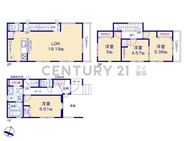 横浜市鶴見区北寺尾７丁目　新築一戸建て