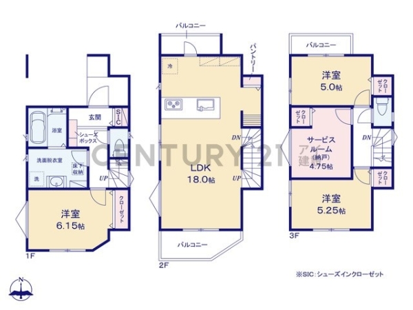 川崎市宮前区水沢３丁目　新築一戸建て