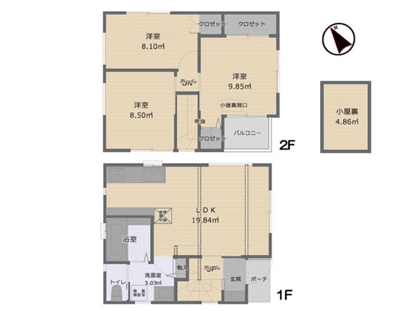 横浜市旭区笹野台３丁目　中古一戸建て