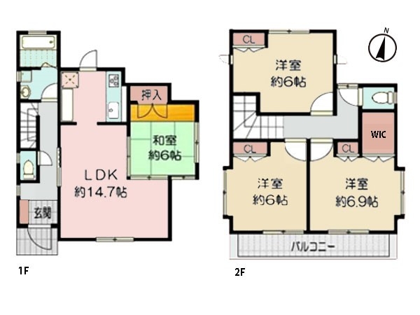 横浜市港南区野庭町　中古一戸建て