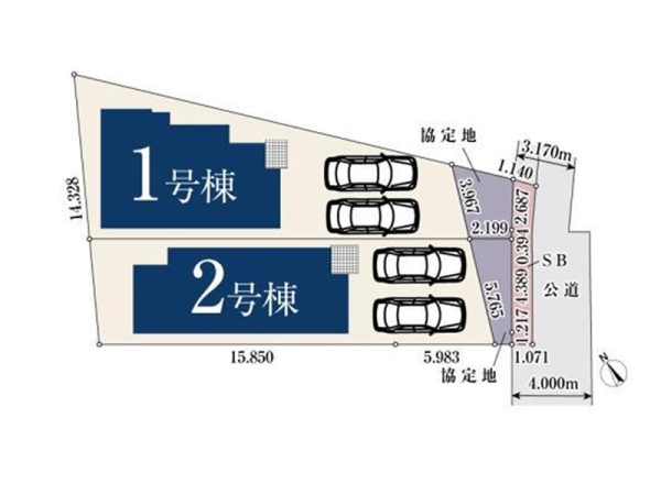 鎌倉市台　新築一戸建て