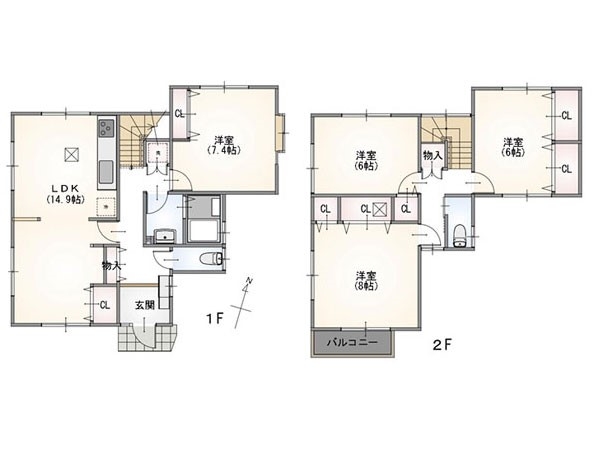 横浜市港南区笹下６丁目　中古一戸建て