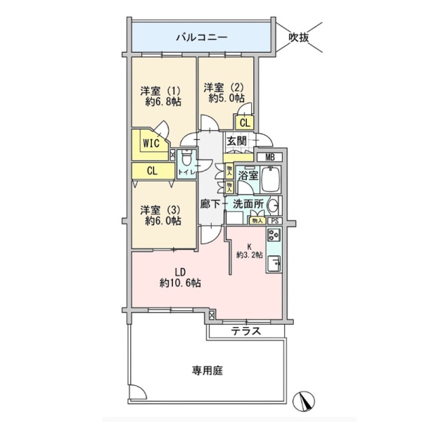 ヒルズ等々力緑地ウエスト